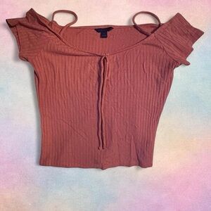 Aeropostale size small Off-Shoulder Crop Top